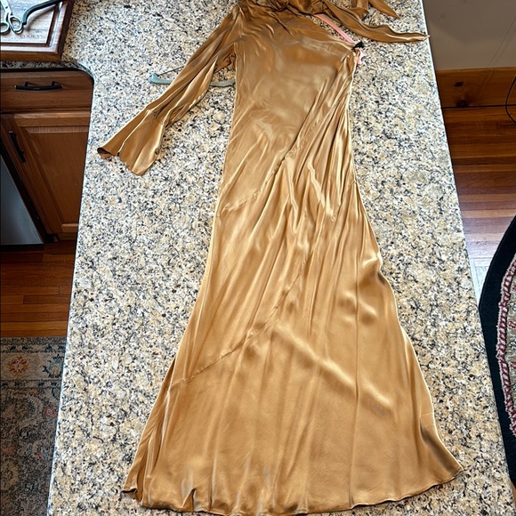 Young Fabulous & Broke Dresses & Skirts - Elegant Gold Women's Dress